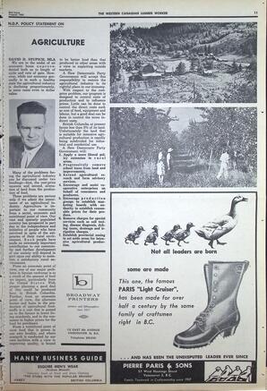   The Western Canadian Lumber Worker, Vol. XXXIII, No. 17, 2nd Issue Aug. 1966   , page 11