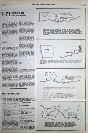   The Western Canadian Lumber Worker, Vol. XXXIII, No. 16, 1st Issue Aug. 1966   , page 5