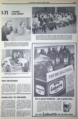  The Western Canadian Lumber Worker, Vol. XXXIII, No. 13, 2nd Issue Jun. 1966   , page 2