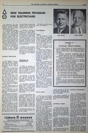   The Western Canadian Lumber Worker, Vol. XXXIII, No. 11, 1st Issue Jun. 1966   , page 8