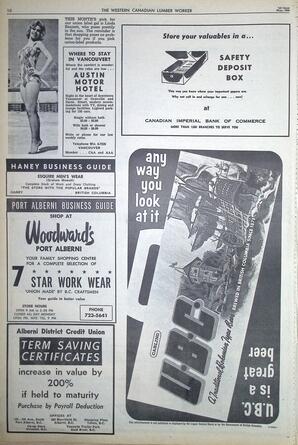   The Western Canadian Lumber Worker, Vol. XXXIII, No. 9, 1st Issue May 1966   , page 10