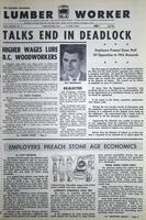 The Western Canadian Lumber Worker, Vol. XXXIII, No. 7, 1st Issue Apr. 1966