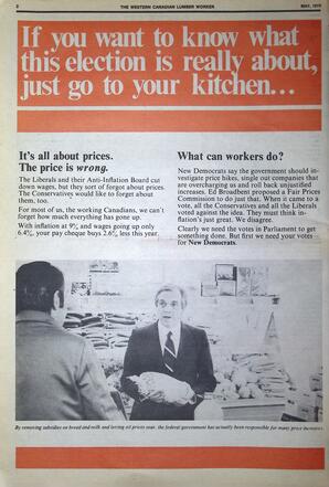   The Western Canadian Lumber Worker, Vol. XLVII No. 5, May 1979   , page 2