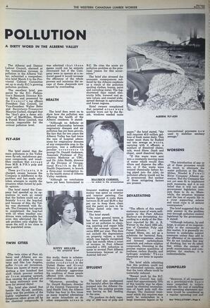   The Western Canadian Lumber Worker, Vol. XXXIII, No. 6, 2nd Issue Mar. 1966   , page 4