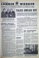 The Western Canadian Lumber Worker, Vol. XXXIII, No. 5, 1st Issue Mar. 1966