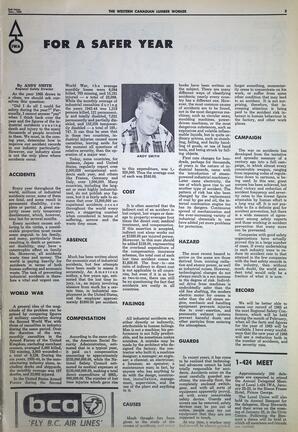   The Western Canadian Lumber Worker, Vol. XXXII, No. 24, 2nd Issue Dec. 1965   , page 5