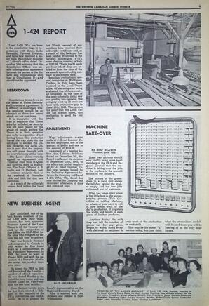   The Western Canadian Lumber Worker, Vol. XXXII, No. 24, 2nd Issue Dec. 1965   , page 3