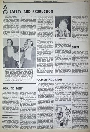   The Western Canadian Lumber Worker, Vol. XXXII, No. 22, 2nd Issue Nov. 1965   , page 6