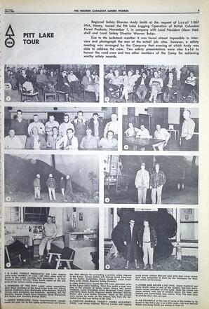   The Western Canadian Lumber Worker, Vol. XXXII, No. 21, 1st Issue Nov. 1965   , page 5