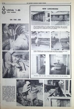   The Western Canadian Lumber Worker, Vol. XXXII, No. 19, 1st Issue Oct. 1965   , page 5