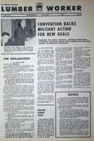 The Western Canadian Lumber Worker, Vol. XXXII, No. 18, 2nd Issue Sep. 1965