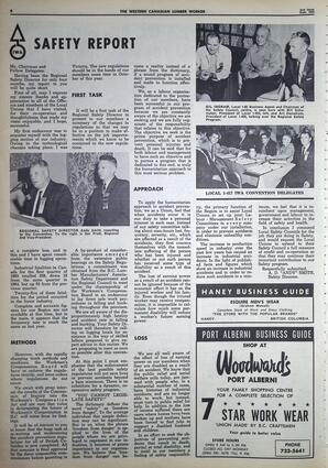   The Western Canadian Lumber Worker, Vol. XXXII, No. 18, 2nd Issue Sep. 1965   , page 8