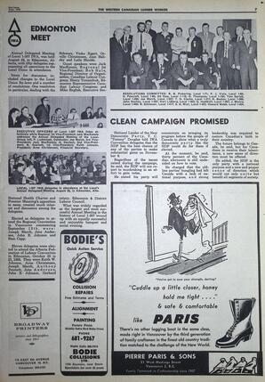   The Western Canadian Lumber Worker, Vol. XXXII, No. 18, 2nd Issue Sep. 1965   , page 7