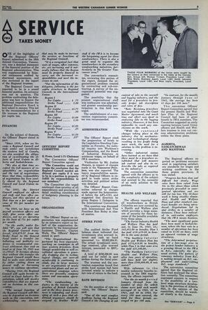   The Western Canadian Lumber Worker, Vol. XXXII, No. 18, 2nd Issue Sep. 1965   , page 5
