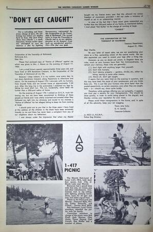   The Western Canadian Lumber Worker, Vol. XXXII, No. 15, 1st Issue Aug. 1965   , page 4