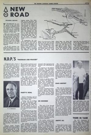   The Western Canadian Lumber Worker, Vol. XXXII, No. 15, 1st Issue Aug. 1965   , page 2