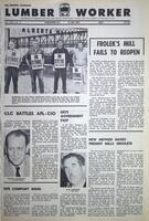 The Western Canadian Lumber Worker, Vol. XXXII, No. 13, 1st Issue Jul. 1965