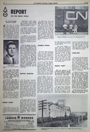   The Western Canadian Lumber Worker, Vol. XXXII, No. 13, 1st Issue Jul. 1965   , page 12