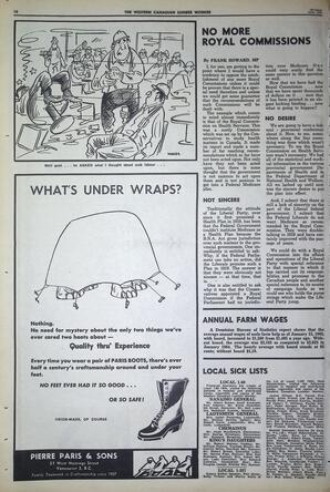   The Western Canadian Lumber Worker, Vol. XXXII, No. 11, 1st Issue Jun. 1965   , page 10