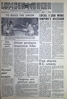 The Western Canadian Lumber Worker, Vol. XXXI, No. 24, 2nd Issue Dec. 1964