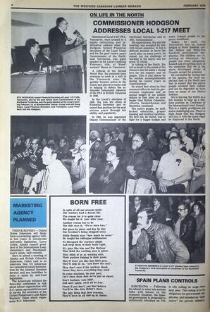   The Western Canadian Lumber Worker, Vol. XLVII No. 2, Feb. 1979   , page 4