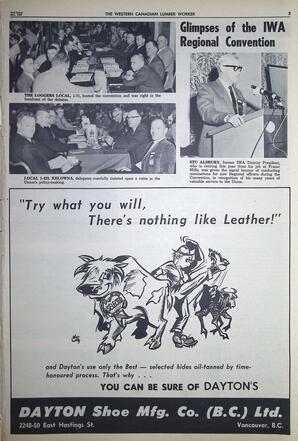   The Western Canadian Lumber Worker, Vol. XXXI, No. 20, 2nd Issue Oct. 1964   , page 5
