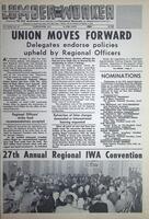 The Western Canadian Lumber Worker, Vol. XXXI, No. 19, 1st Issue Oct. 1964