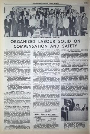   The Western Canadian Lumber Worker, Vol. XXXI, No. 19, 1st Issue Oct. 1964   , page 6