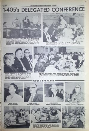   The Western Canadian Lumber Worker, Vol. XXXI, No. 16, 2nd Issue Aug. 1964   , page 11