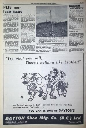   The Western Canadian Lumber Worker, Vol. XXXI, No. 14, 2nd Issue Jul. 1964   , page 6