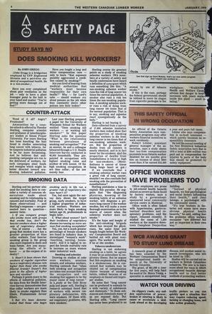   The Western Canadian Lumber Worker, Vol. XLVII No. 1, Jan. 1979   , page 4
