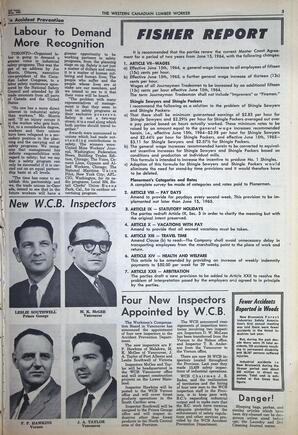   The Western Canadian Lumber Worker, Vol. XXXI, No. 10, 2nd Issue May 1964   , page 5