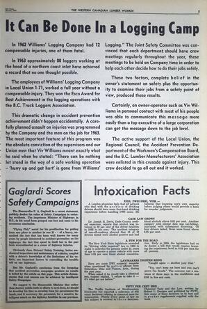   The Western Canadian Lumber Worker, Vol. XXXI, No. 6, 2nd Issue Mar. 1964   , page 5