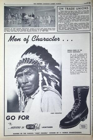   The Western Canadian Lumber Worker, Vol. XXXI, No. 4, 2nd Issue Feb. 1964   , page 2