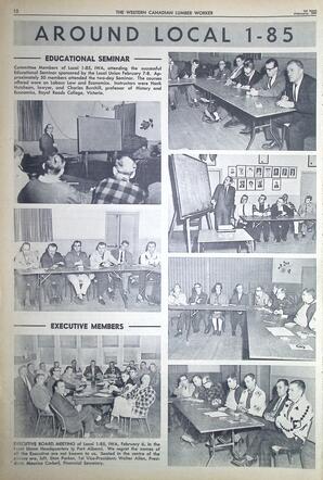   The Western Canadian Lumber Worker, Vol. XXXI, No. 3, 1st Issue Feb. 1964   , page 12