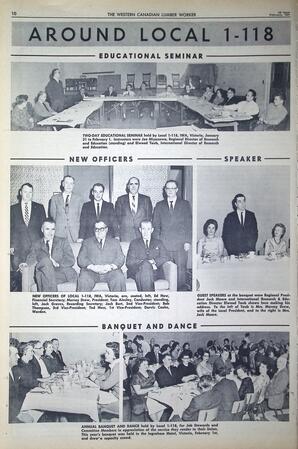  The Western Canadian Lumber Worker, Vol. XXXI, No. 3, 1st Issue Feb. 1964   , page 10