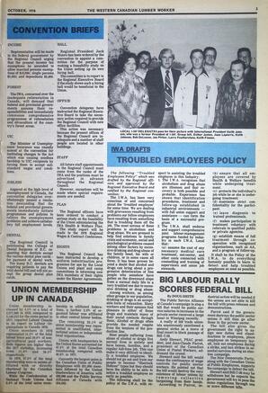   The Western Canadian Lumber Worker, Vol. XLVI No. 8, Oct. 1978   , page 3