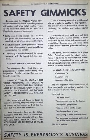   The Western Canadian Lumber Worker, Vol. XXX, No. 22, 2nd Issue Nov. 1963   , page 5