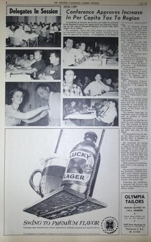   The Western Canadian Lumber Worker, Vol. XXX, No. 16, 2nd Issue Aug. 1963   , page 8