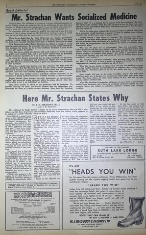  The Western Canadian Lumber Worker, Vol. XXX, No. 15, 1st Issue Aug. 1963   , page 4