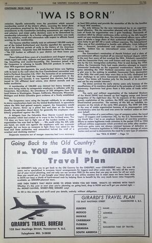   The Western Canadian Lumber Worker, Vol. XXX, No. 14, 2nd Issue Jul. 1963   , page 10