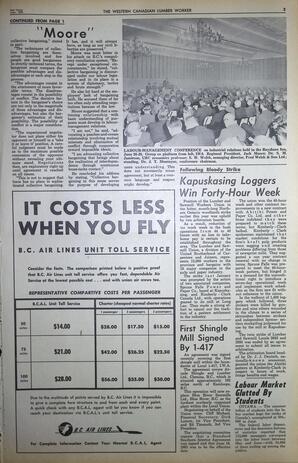   The Western Canadian Lumber Worker, Vol. XXX, No. 14, 2nd Issue Jul. 1963   , page 3