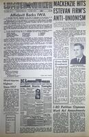 The Western Canadian Lumber Worker, Vol. XXX, No. 9, 1st Issue May 1963