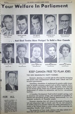   The Western Canadian Lumber Worker, Vol. XXX, No. 6, 2nd Issue Mar. 1963   , page 3