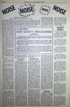  The Western Canadian Lumber Worker, Vol. XXX, No. 3, 1st Issue Feb. 1963   , page 5