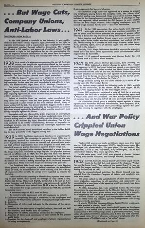   The Western Canadian Lumber Worker, Vol. XXIX, No. 17, 2nd Issue Sep. 1962   , page 7