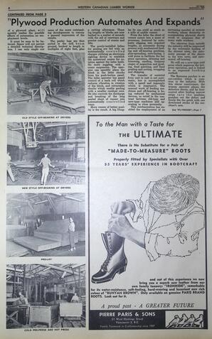   The Western Canadian Lumber Worker, Vol. XXIX, No. 16, 1st Issue Sep. 1962   , page 6