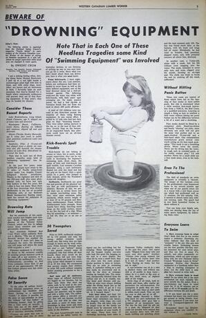   The Western Canadian Lumber Worker, Vol. XXIX, No. 14, 1st Issue Aug. 1962   , page 5