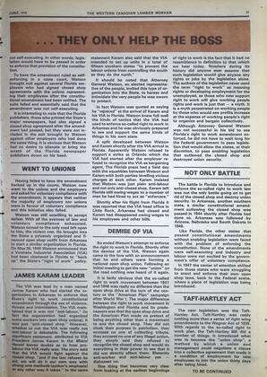   The Western Canadian Lumber Worker, Vol. XLVI No. 5, Jun. 1978   , page 15