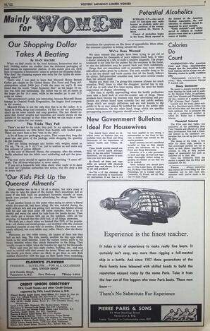   The Western Canadian Lumber Worker, Vol. XXIX, No. 13, 2nd Issue Jul. 1962   , page 7